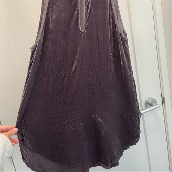 Aritzia Wilfred Sèvres crushed velvet top - Picture 4 of 4